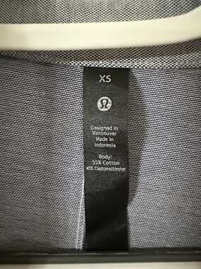 lululemon athletica Light Grey Men's Button-Up Shirt